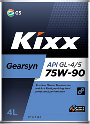Kixx Gearsyn GL-4/5 75W-90 4л