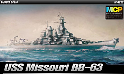 Academy Kорабль USS Missouri BB-6314222 1/700 14222
