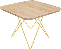 Журнальный столик Sheffilton SHT-TU37/ЛДСП 193847 (золото/дуб сонома)