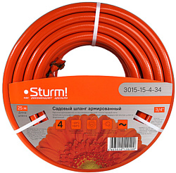 Sturm 3015-15-4-34 (оранжевый, 3/4", 25 м)