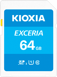 Карта памяти Kioxia Exceria SDXC LNEX1L064GG4 64GB