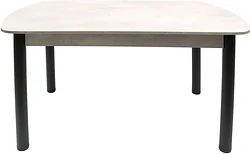 Кухонный стол ВВР ЛДСП (камень светлый/черный 110/70) Кухонный стол ВВР ЛДСП (камень светлый/черный 110/70)