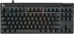 Клавиатура Logitech G Pro X TKL Rapid 920-013235 black, с гравировкой
