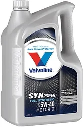 Моторное масло Valvoline SynPower 5W-40 5л