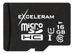 Exceleram microSDHC class 10 UHS-I U1 16GB
