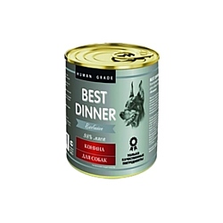 Best Dinner (0.34 кг) 1 шт. A la Carte для собак Деликатесная Конина