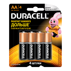 DURACELL AA 4 шт.