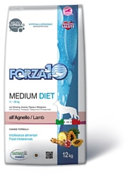 Forza10 Diet Medium Adult из ягненка (12 кг)