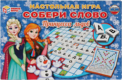 Настольная игра для детей Умные игры Принцесса льдов Собери слово 4680107921314