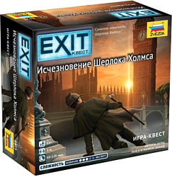 Карточная настольная игра Звезда Exit-Квест Исчезновение Шерлока Холмса