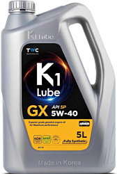 Моторное масло K1 Lube GX SP 5W-40 5л