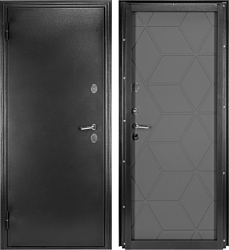 Guard Термо MG75 97х205 левая (черное серебро/серый)