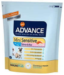 Advance (0.8 кг) Mini Sensitive лосось и рис