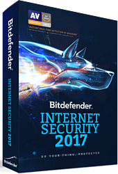 Bitdefender Internet Security 2017 Home (3 ПК, 1 год, продление)