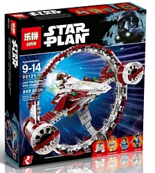 Lepin Star Wars 05121 Звёздный истребитель джедаев с гипердвигателем