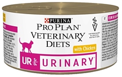 Pro Plan Veterinary Diets Feline UR Urinary with Chicken canned (0.195 кг) 1 шт.