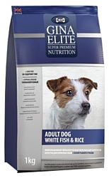 Gina Elite (15 кг) Adult Dog White Fish & Rice