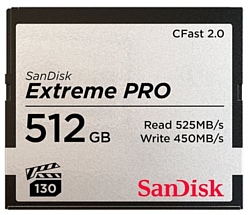 SanDisk Extreme PRO CFast 2.0 525MB/s 512GB