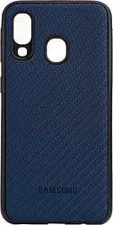 EXPERTS Knit Tpu для Samsung Galaxy A40 (синий)