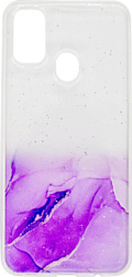 EXPERTS Aquarelle для Samsung Galaxy M31 (фиолетовый)