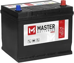 Автомобильный аккумулятор Master Batteries Asia L+ (70Ah) Автомобильный аккумулятор Master Batteries Asia L+ (70Ah)