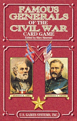 US Games Systems Famous Generals of the Civil War Card Game FLC55