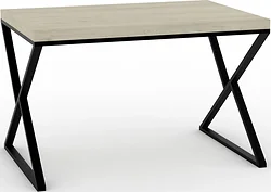 Кухонный стол TMB Loft Дункан Дуб 1200x800 40 мм (выбеленное дерево)