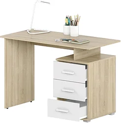 Стол для работы Славянская столица Д-СП1 (дуб сонома/белый) Стол для работы Славянская столица Д-СП1 (дуб сонома/белый)