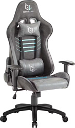 Кресло GameLab Warlock GL-734 (серо-голубой)