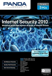 Антивирус Panda Internet Security 2010 (3 ПК, 1 год) UJ12IS10