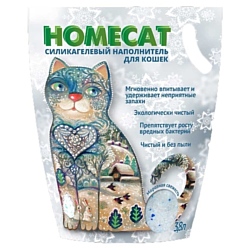 Homecat Силикагелевый Морозная Свежесть 1.8кг