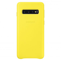 Samsung Leather Cover для Samsung Galaxy S10 (желтый)