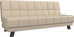 Прямой диван Mio Tesoro Винсент (экокожа, бежевый)
