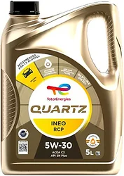 Моторное масло Total Quartz Ineo RCP 5W-30 5л