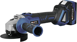 Угловая шлифмашина (болгарка) Watt WWS-18/125-1 BL 4.018.125.00 (с 1-им АКБ) Угловая шлифмашина (болгарка) Watt WWS-18/125-1 BL 4.018.125.00 (с 1-им АКБ)
