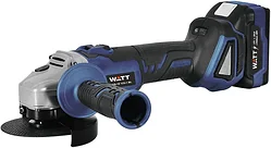 Угловая шлифмашина (болгарка) Watt WWS-18/125-1 BL 4.018.125.00 (с 1-им АКБ)