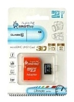 SmartBuy Ultimate microSDHC Class 10 UHS-I U1 8GB + SD adapter