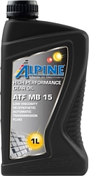 Трансмиссионное масло Alpine ATF MB 15 1л