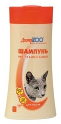 Доктор ZOO Шампунь для кошек антипаразитарный 250мл