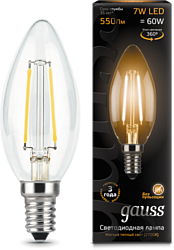 Gauss LED Filament Candle 7W 2700K E14 103801107