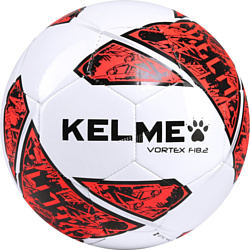 Kelme Vortex F18.2 Indoor 9086842-129-4 (белый/красный, 4 размер)