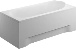 Боковой экран для ванны Polimat Classic 75x52 00606 (белый)