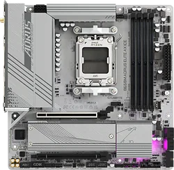 Материнская плата Gigabyte B650M Aorus Elite AX Ice