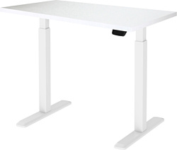 ErgoSmart Electric Desk Prime 1360х800х36 мм (альпийский белый/белый)