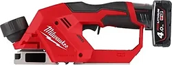 Электрорубанок Milwaukee M12 BLP-402X 4933492851 (с 2-мя АКБ)