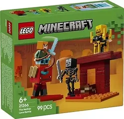 Конструктор LEGO Minecraft Битва за лаву Нижнего мира 21266 Конструктор LEGO Minecraft Битва за лаву Нижнего мира 21266