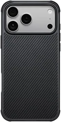 Чехол для телефона Pitaka Aramid ProGuard для iPhone 17 Pro (600D Black/Grey Twill)