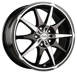 Racing Wheels H-415 6.5x15/5x100 D67.1 ET40 BK F/P