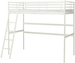 Ikea Свэрта 208x97 (кровать-чердак, белый) (103.061.42)