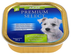 ARAS (0.195 кг) 1 шт. Premium Select для собак - Баранина с овощами и овсяными хлопьями